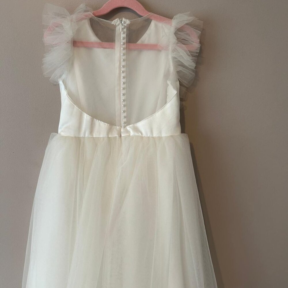 🌸 Elegant Blooms Flower Girl Dress & Rhinestone Shoes🌸 - Picture 11 of 11